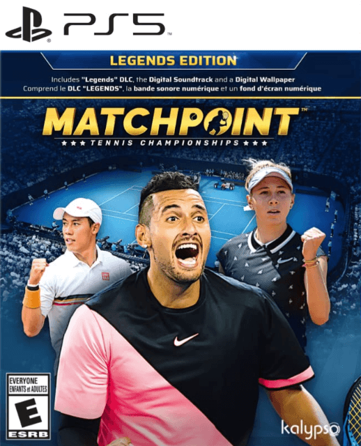 Matchpoint box art for Playstation 5